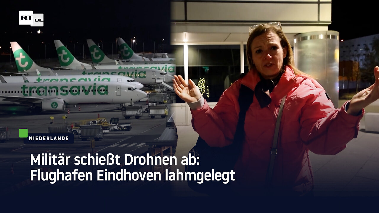 Militär schießt Drohnen ab: Flughafen Eindhoven lahmgelegt