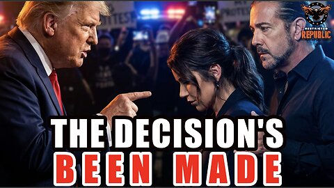 The Decision's Been Made! Trump Gives the Answer No One Wanted to Hear & INSIDERS INSTANTLY EXPLODE!