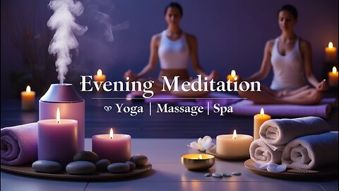 Evening Meditation Music 🌌 Relaxing Background for Yoga, Massage, and Spa