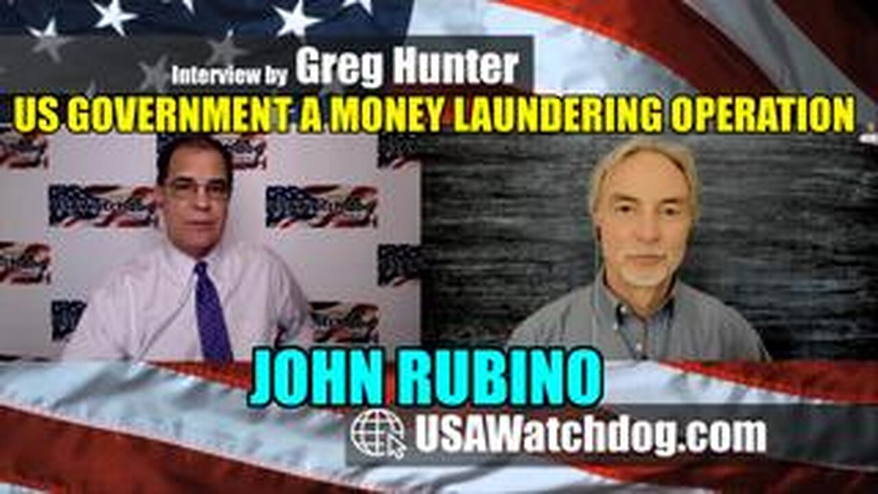 US Government is a Big Money Laundering Operation – John Rubino