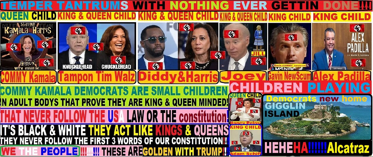 COMMY Kamala Democrat Liberal Critical Race Theory "CRT". Transgender. Abortion