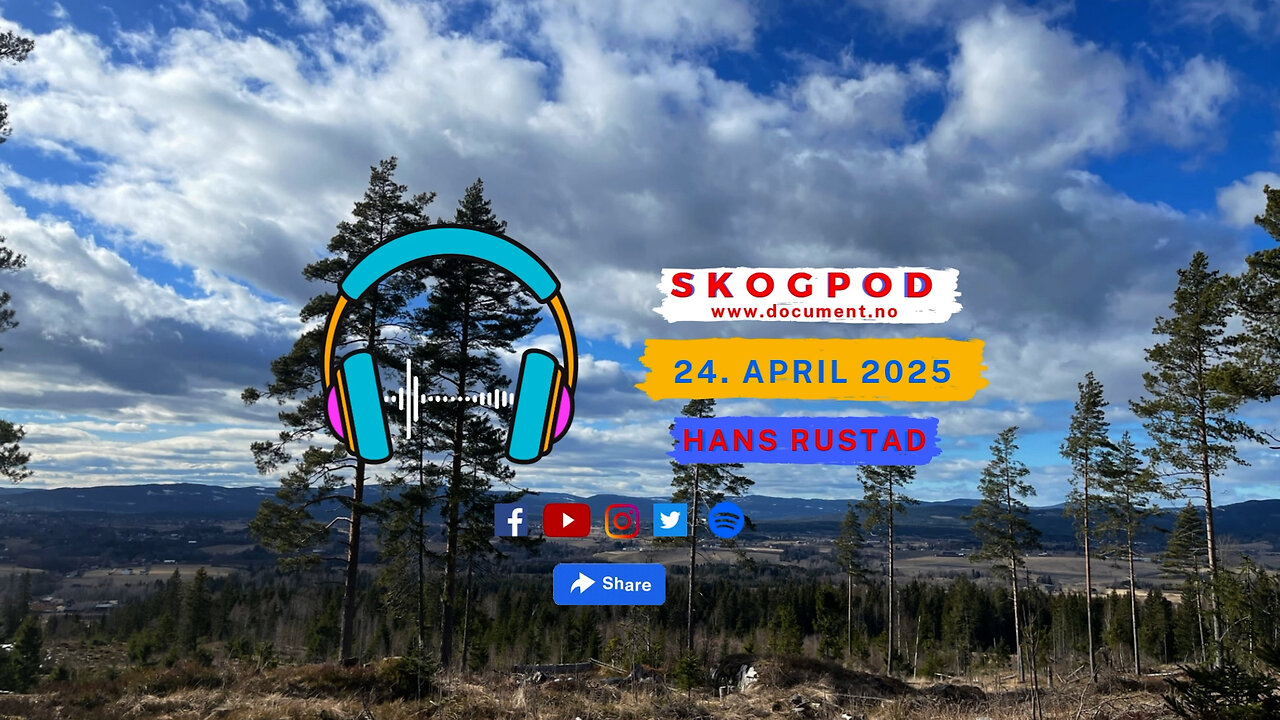 Skogpod med Hans Rustad 24. april 2025