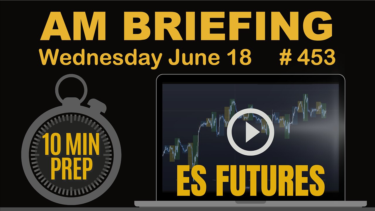 Wed ES MES Technical Analysis, Tips, Key Levels, Trading Room, & Scalping System 06/18/2025