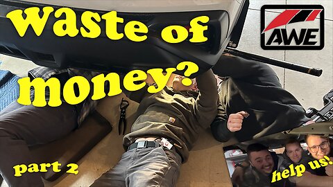 Waste Of Money?! | WRX AWE Touring Exhaust Install Part 2