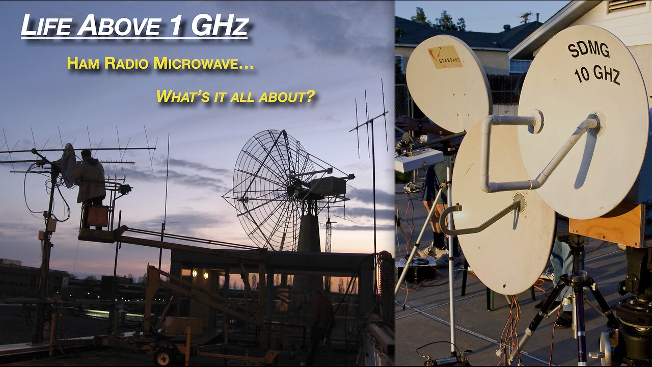 Life above 1 GHz - Amateur Radio microwave - What's it all about?