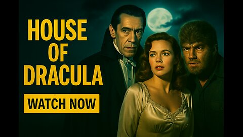 House of Dracula (1945) | Full Movie | Classic Universal Horror
