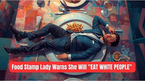 Food Stamp Lady Warns She Will "EAT WHITE PEOPLE"