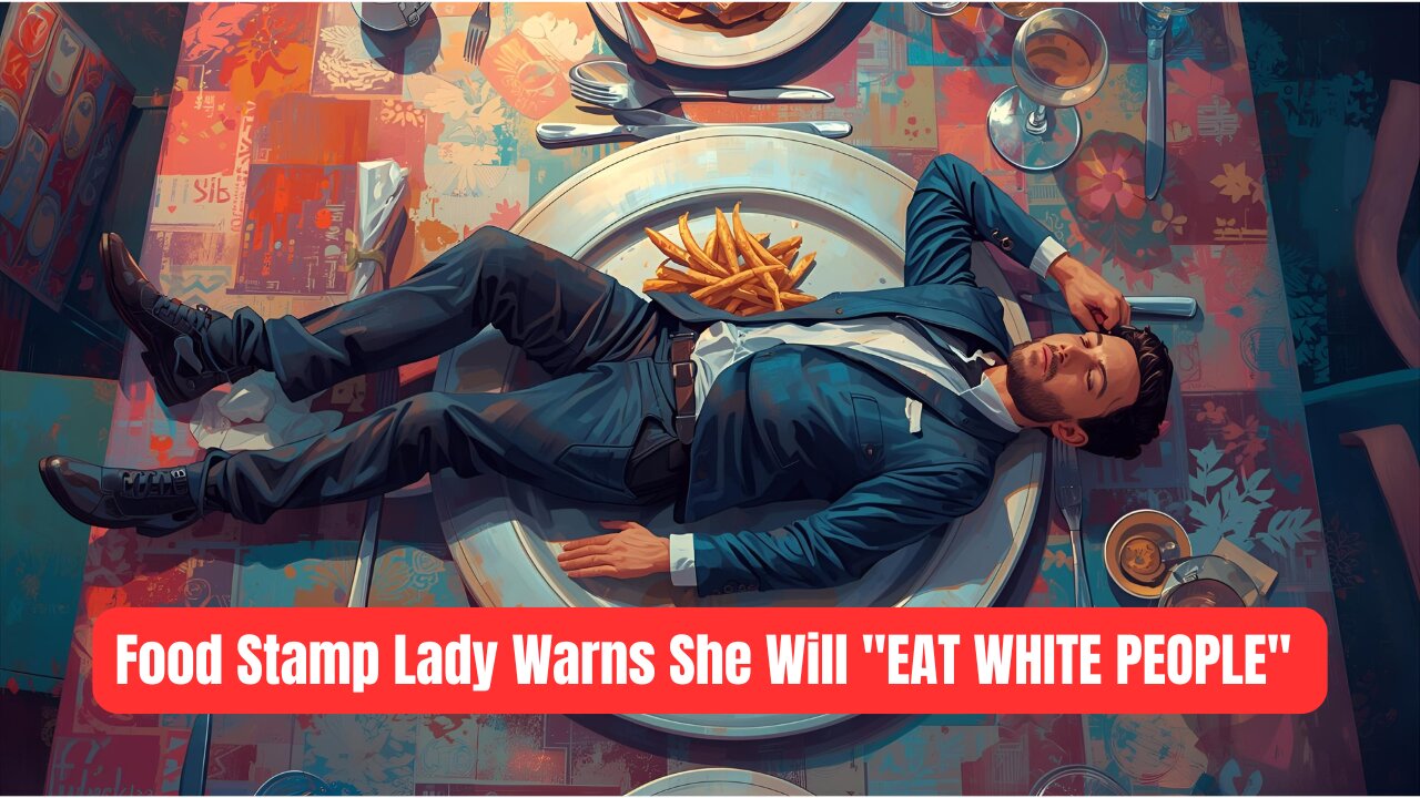 Food Stamp Lady Warns She Will EAT WHITE PEOPLE