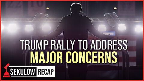 Trump Rally to Address Major Concerns on U.S. Economy