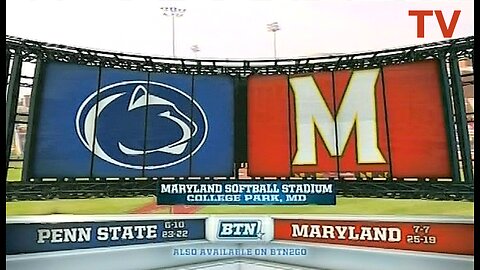 2015 Softball - PSU @ MD (Game 3) [TV]