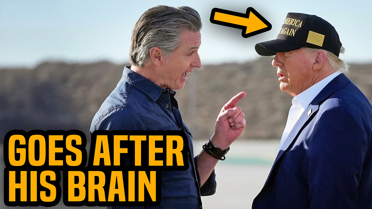 Gavin Newsom drops BRUTAL Trump dementia bomb