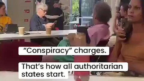 People are being arrested in the UK for planning or suspected of planning a rally for human rights