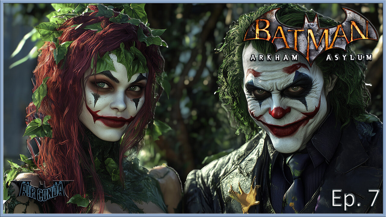 Batman Arkham Series - Has Mr. J Replaced Harley with Poison Ivy? (Asylum)