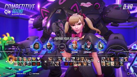 Overwatch 2 D.Va Gameplay (No Commentary)