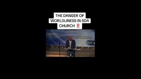 Worldliness in the SDA CHURCH! #randyskeetesermons #randyskeete #sdasermons!