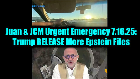 JUAN. JMC. Trump RELEASE More Epstein Files. 7-16-25-AT-7PM-CST-10-EST #TRUTH