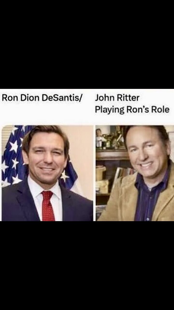 John Ritter Is Playing Ron Desantis 2.0 ( LISTEN TO VOICE !!! )