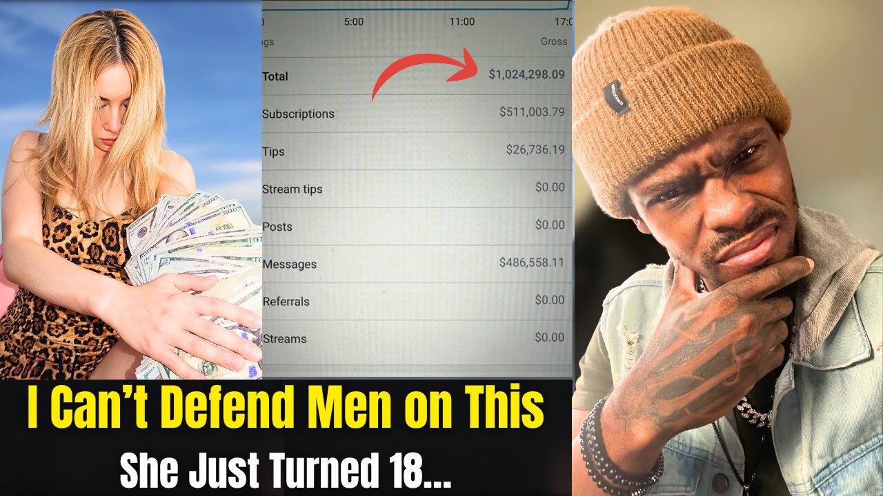 She Hit $1M on OnlyFans at 18 — Men Accused of Acting Like Predators 😤