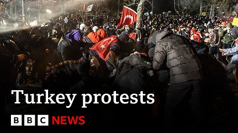 Turkish President Erdogan calls protests 'evil' as unrest continues | BBC News