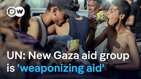 Israel-backed Gaza aid group accused of being part of Israeli military maneuver | DW News