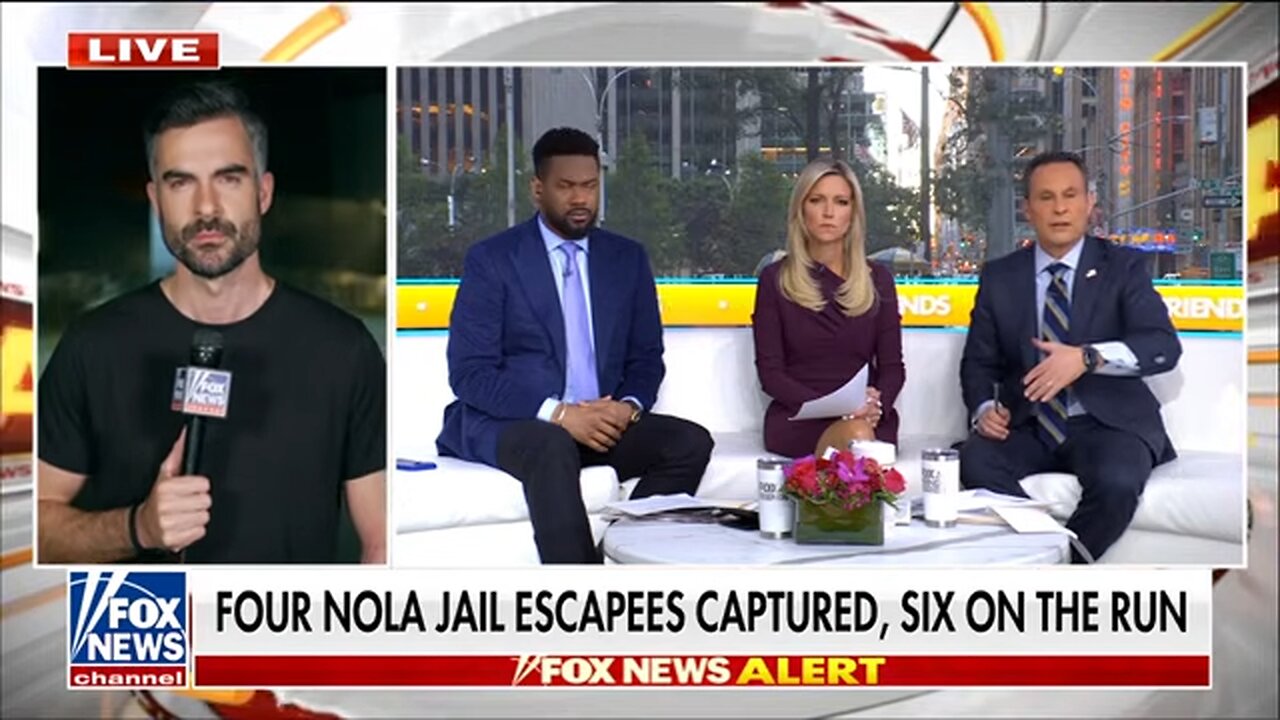 'Is anybody working there?!': Hosts react to NoLa jailbreak after fourth escapee captured
