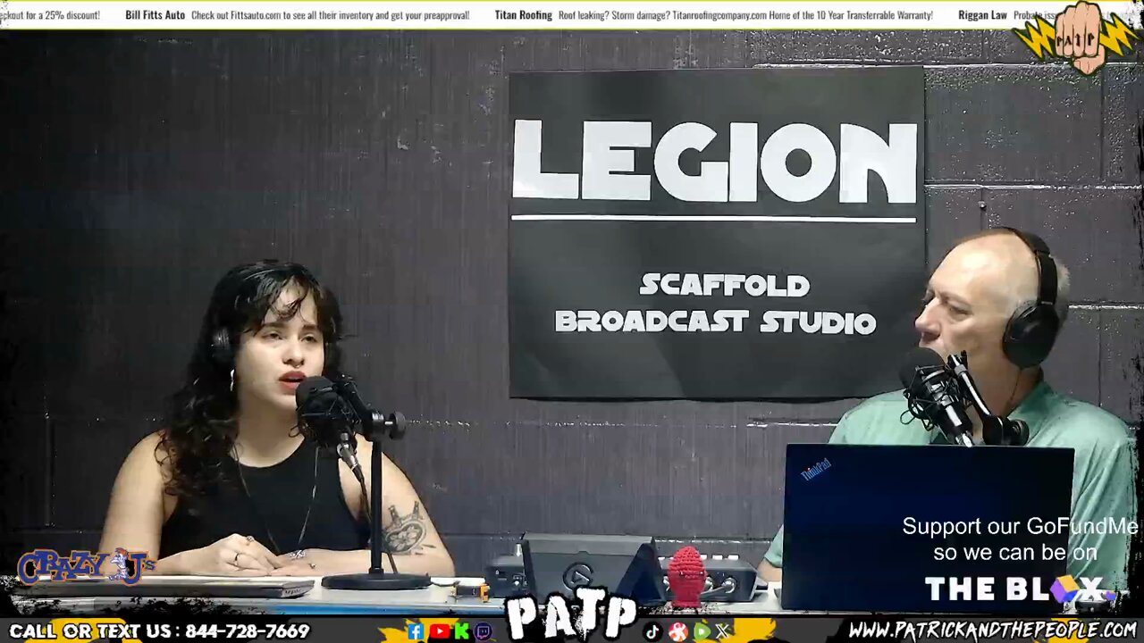 Patrick and the People + Laura - Live! - Ep.105 w/ Brandon Jacks