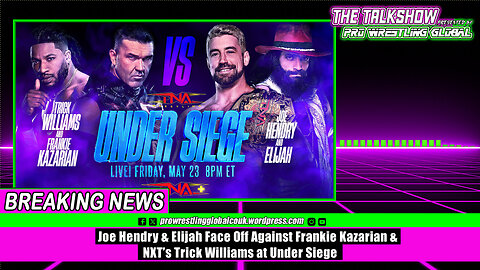 Joe Hendry & Elijah Face Off Against Frankie Kazarian & NXT’s Trick Williams at Under Siege