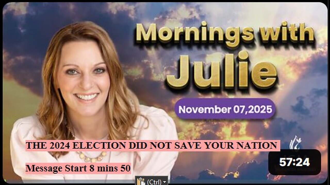 Julie Green subs THE 2024 ELECTION DID NOT SAVE YOUR NATION