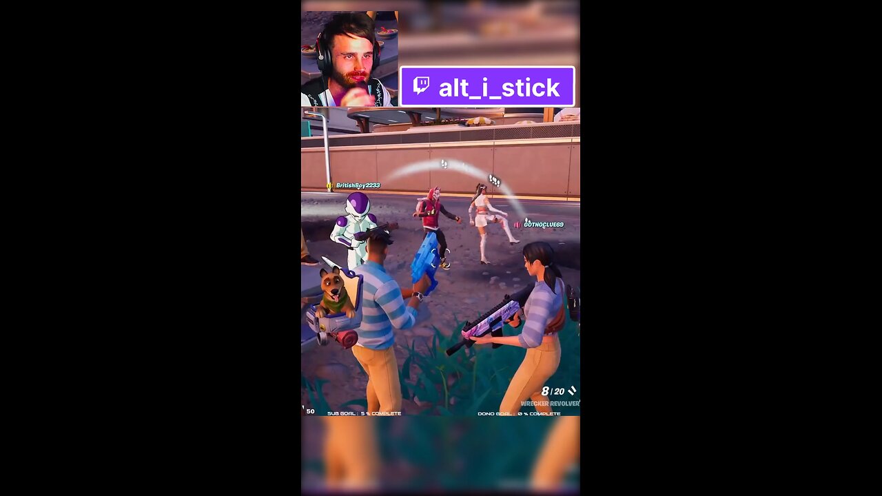 Squaded up with new friends 😎💥 Chill vibes then turned into total Fortnite chaos 😂