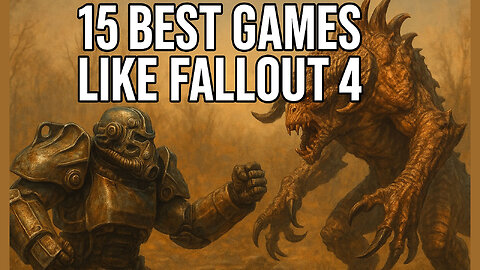 Top 15 Best Games like FALLOUT 4! 2025 Edition