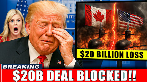 Canada REFUSES Trump’s $20B Submarine Demand — U.S. Defense in CRISIS!