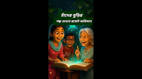 চাঁদের বুড়ির গল্প শুনতে রকেট অভিযান | Moon Fairy Adventure