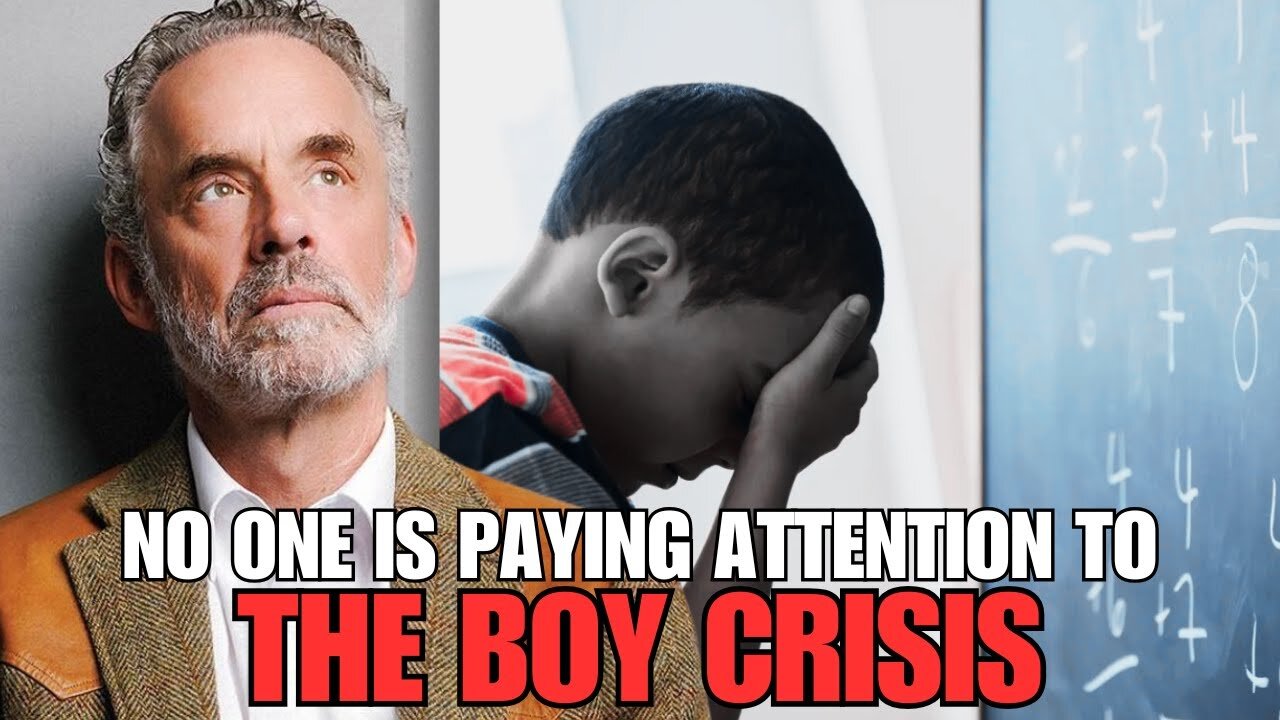 'Its Quite Horrifying' - Jordan Peterson On Society's Treatment Of Boys
