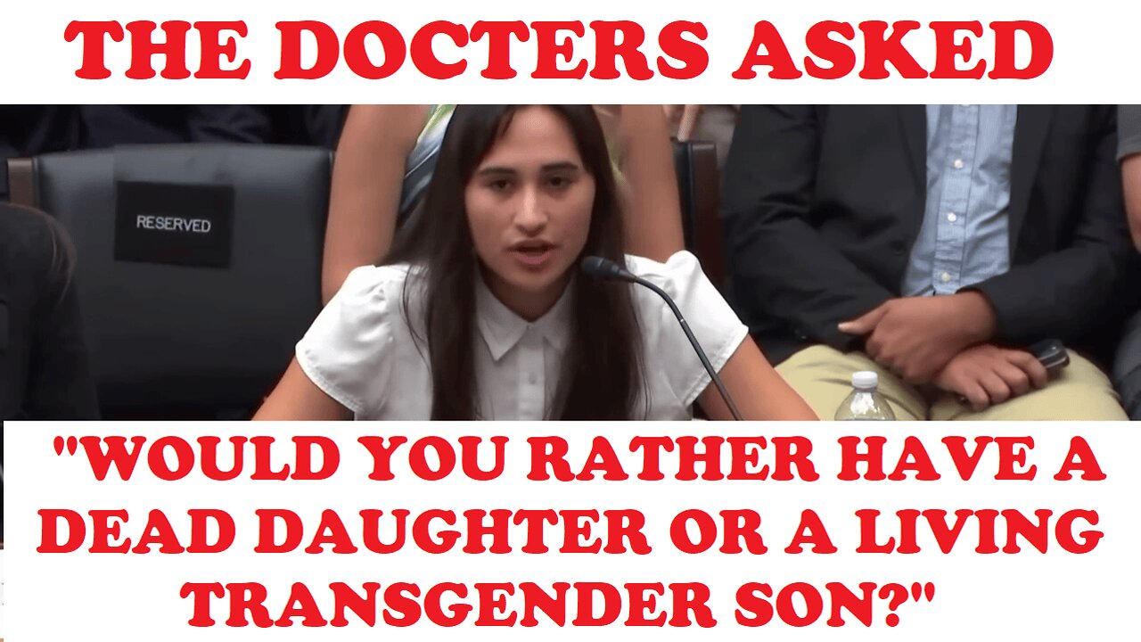 Detransitionner calling out the Evil Transgender Movement Deceit by Chloe Cole