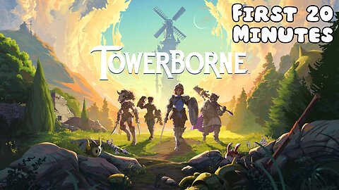 Towerborne - First 20 Minutes (No Commentary Gameplay)