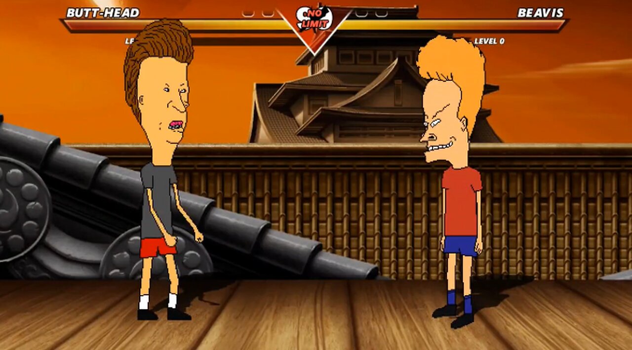 BUTT HEAD vs BEAVIS - (Hardest AI)