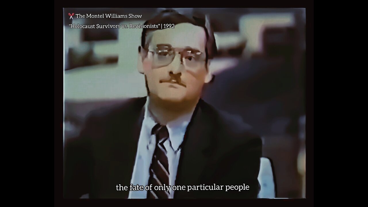 The Montel Williams Show | "Holocaust Survivors vs. Revisionists" | 1992