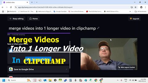 Merge Videos Into 1 Longer Video In Clipchamp