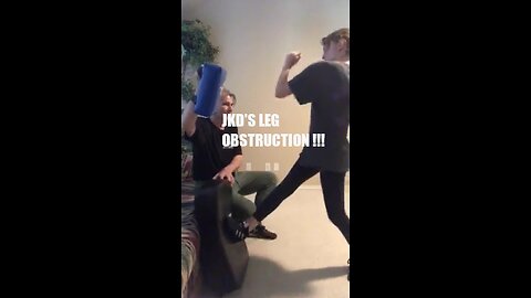 JKD'S LEG OBSTRUCTION BY JKD SIFU MIKE GOLDBERG