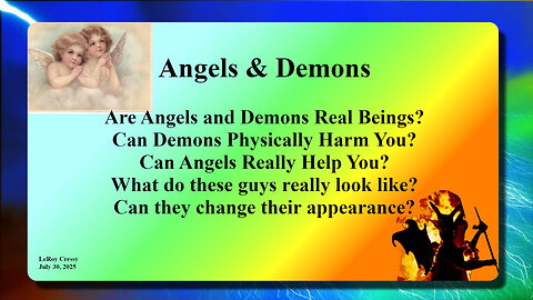 2025-07-30 Angels & Demons