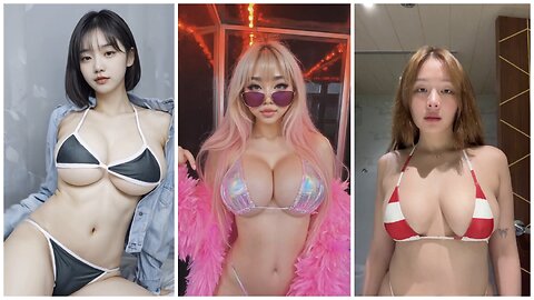 Hot sexy girl - Extremely sexy and attractive girls showing off big breasts