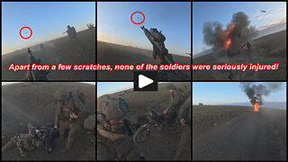 Kupiansk area: Russian soldiers in a collision with a Ukrainian FPV drone