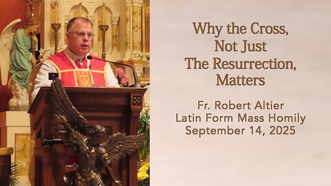 Why the Cross, Not Just The Resurrection, Matters