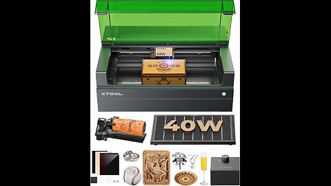 xTool S1 40W Laser Cutter and Laser Engraver for Tumblers
