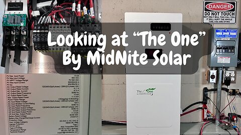 First Look at MidNite Solar "TheOne" – 11.4kW Hybrid All-in-one Inverter