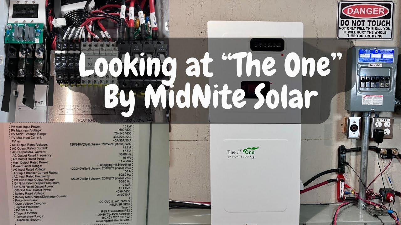 First Look at MidNite Solar "TheOne" – 11.4kW Hybrid All-in-one Inverter