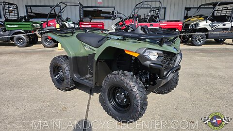 2024 CFMOTO CFORCE 400 IN GREEN WALK-AROUND