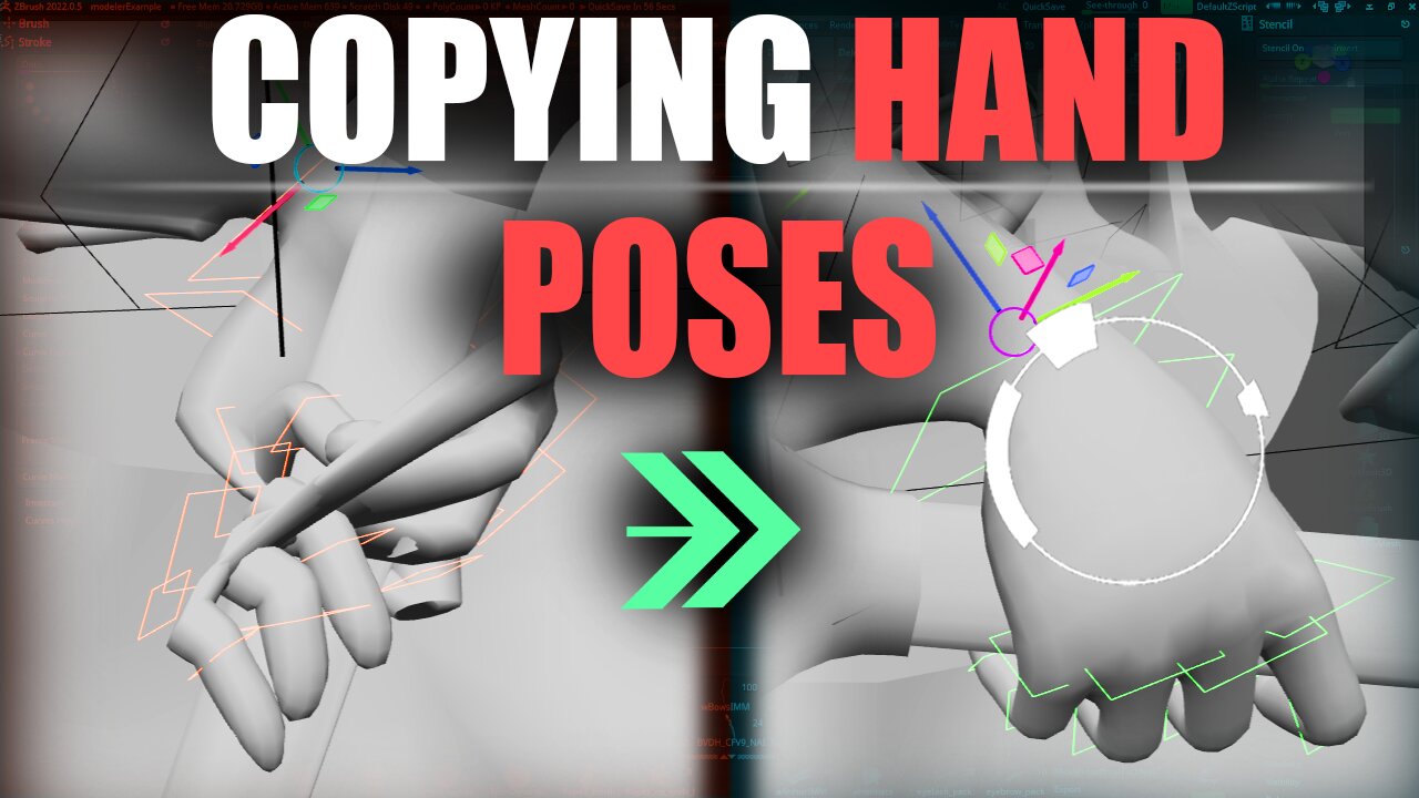Cascadeur: Copy Hand Poses CORRECTLY (60-Seconds!!)