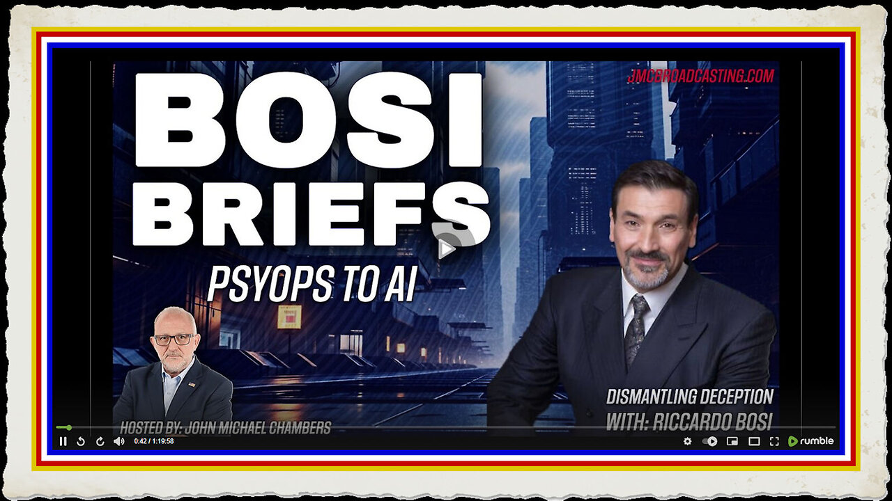 AustraliaOne Party (GR) - JMC Psyop to AI (10 December 2025, 8 00pm AEDT)