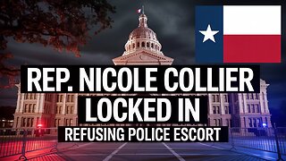 Texas Rep. Nicole Collier Refuses Police Escort | Locked in Capitol Amid Redistricting Fight